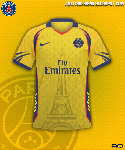 PSG Yellow Kit AQDesigns 2K17