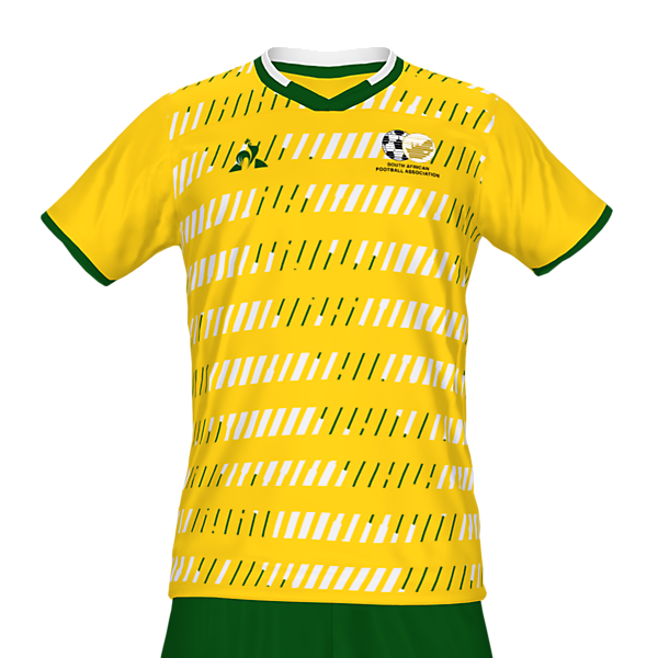 South Africa home kit by @feliplayzz
