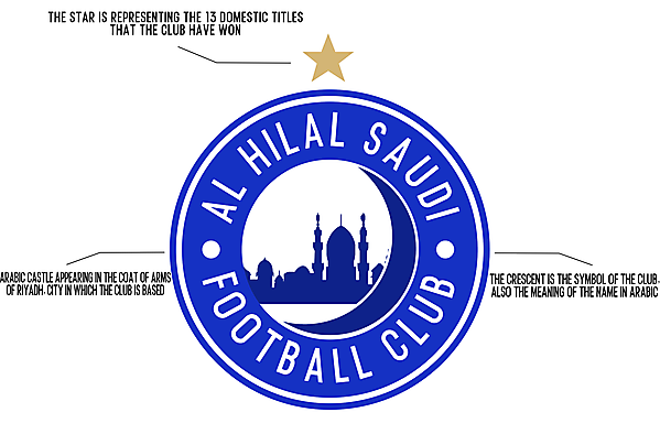 Al-Hilal redesigned logo