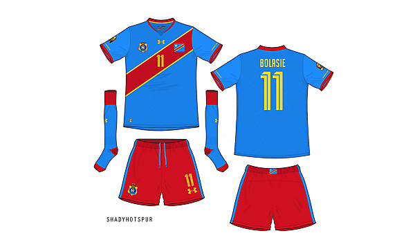 Democratic Republic of the Congo / home kit