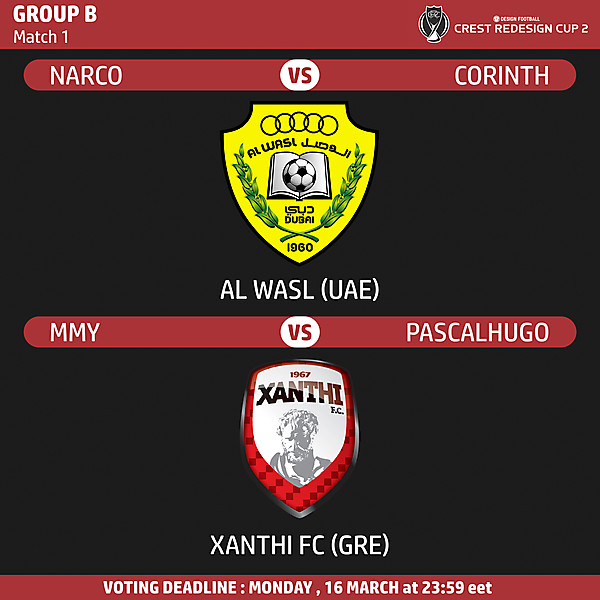 Group B - Match 1