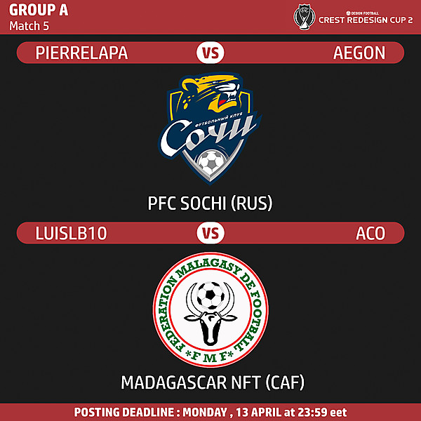 Group A - Match 5