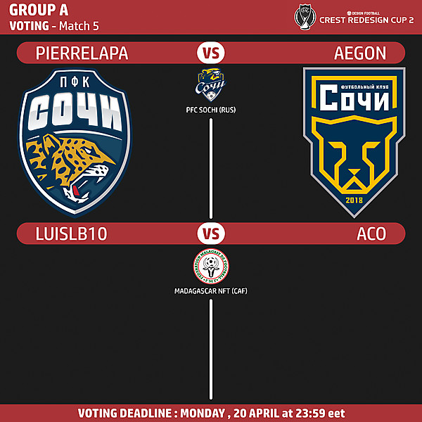Group A - Voting - Match 5