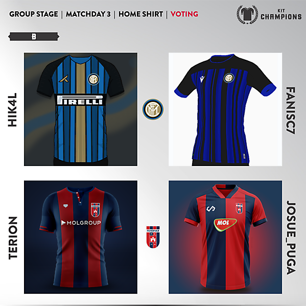 matchday 3 voting - group B