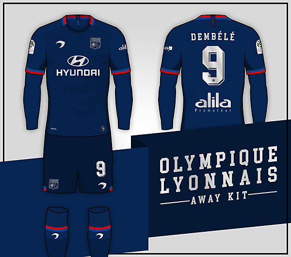Olympique Lyonnais | Away Kit