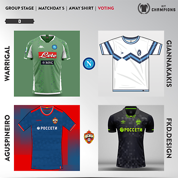 matchday 5 voting - group D