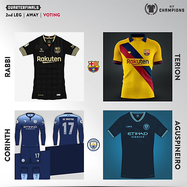 Quarterfinals 3-4 voting [2nd leg]