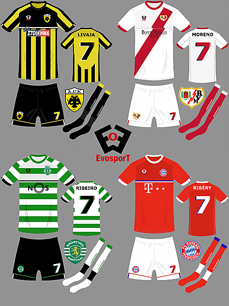 EvosporT Mondial 18 range