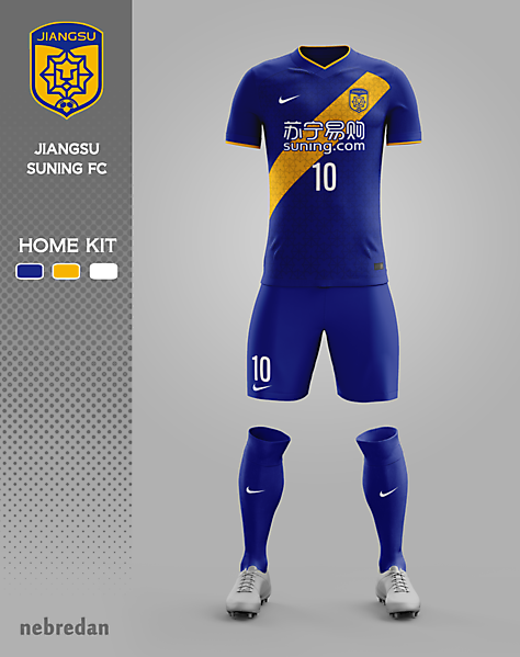 JIANGSU SUNIN FC - HOME KIT