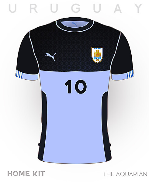 Uruguay World Cup Home Kit 2018