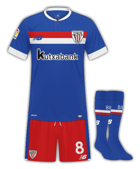 Athletic Bilbao third
