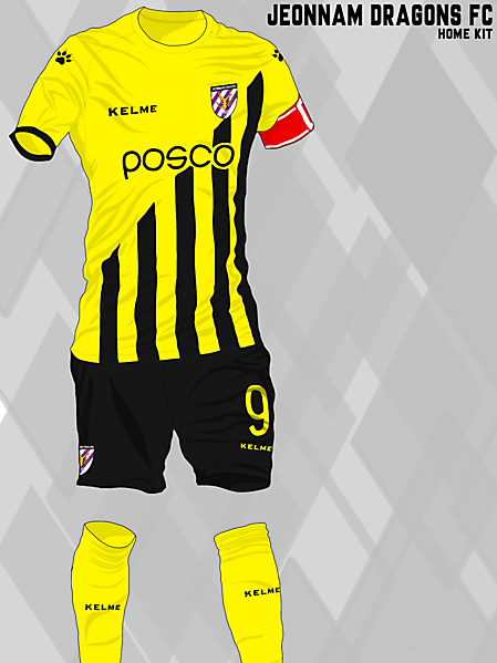 JEONNAM DRAGONS FC HOME KIT