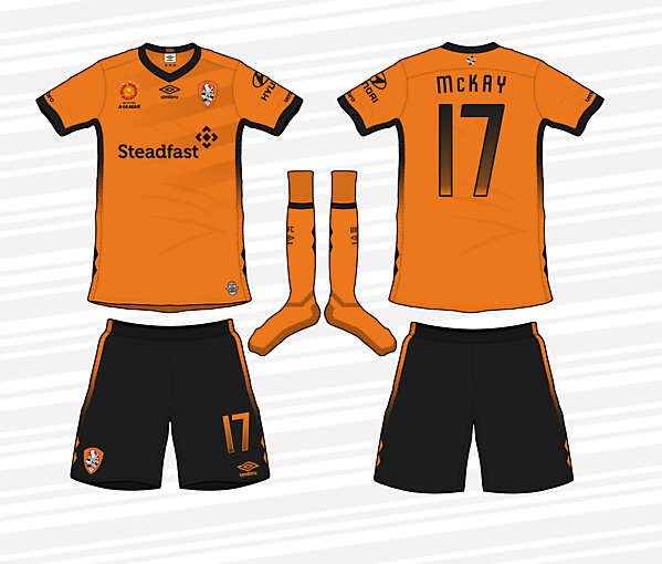 Brisbane Roar FC - Home Kit