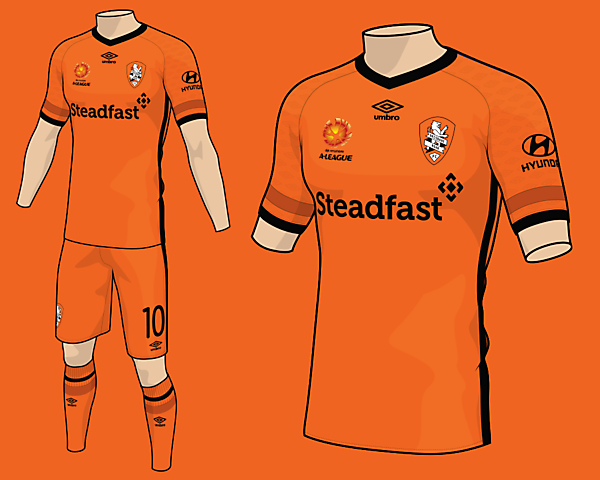 Brisbane Roar Umbro Home Kit