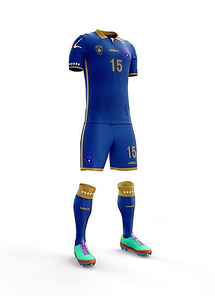 Kosovo x Legea - Home kit