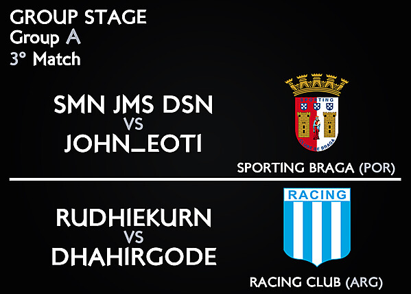 Group A - 3° Match