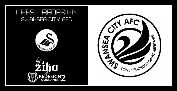 Swansea City AFC crest redesign [RT2 - Group B]