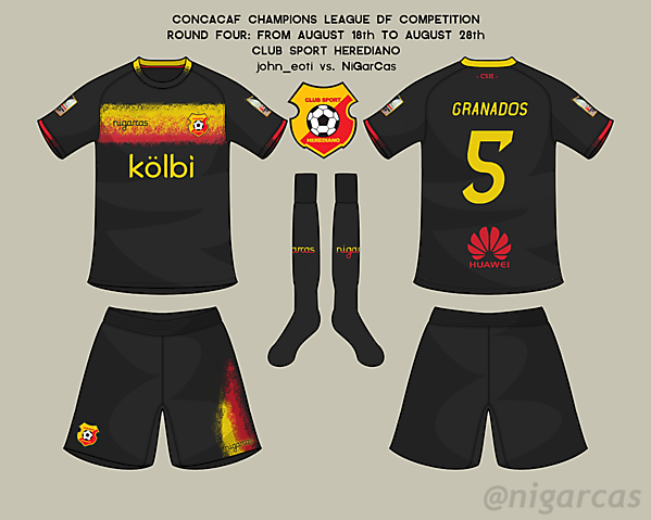 CS Herediano - Away kit