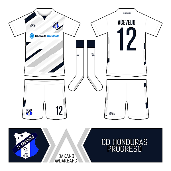 CD Honduras Progreso Away