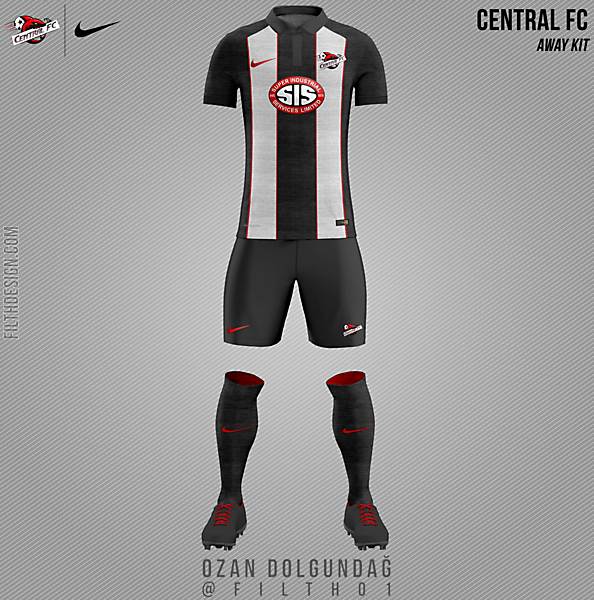 Central FC Away Kit
