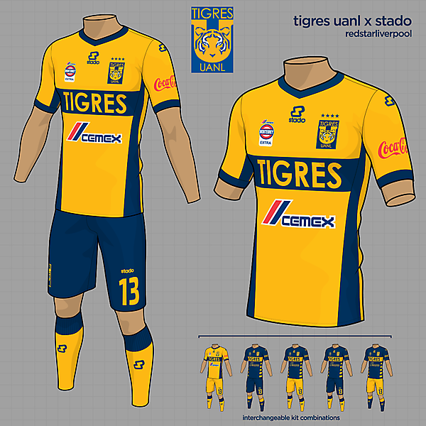 Tigres UANL Home Kit