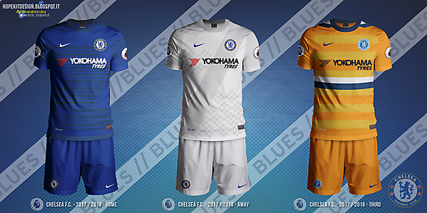 Chelsea Fc 2017/2018 Nike Concepts