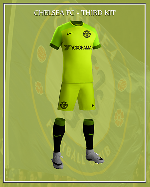 Chelsea FC 2017/18 Nike Third Kit