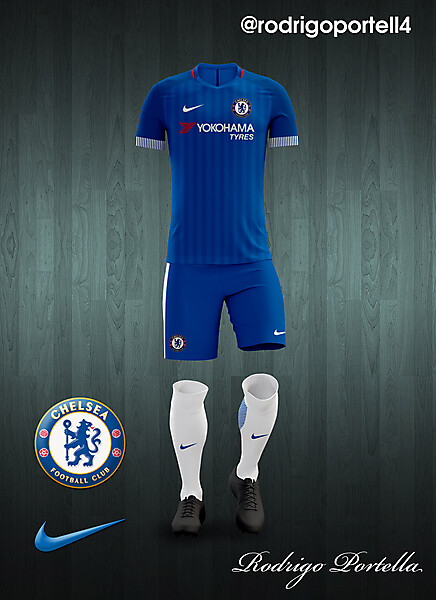 Chelsea 2016-17 home kit concept.