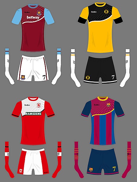 Bodibro Curve template examples