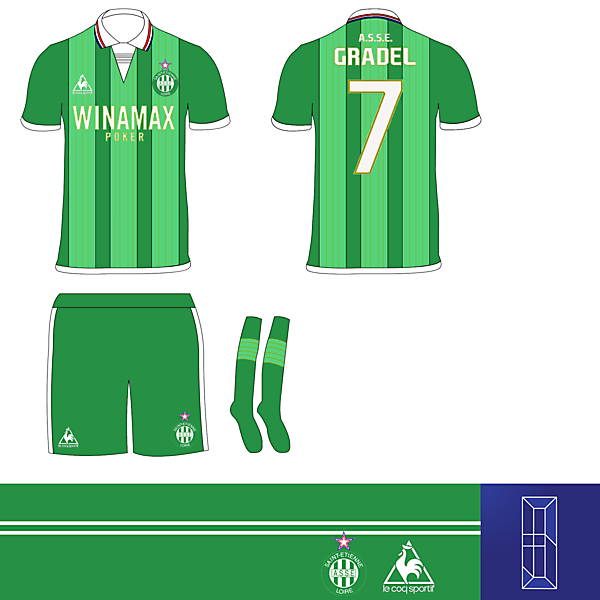 AS Saint Etienne - Home Kit