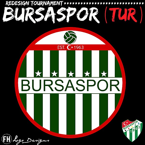 Bursaspor Rebrand - For The Redesign Tournament