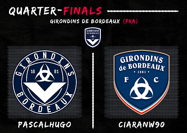 Quarter-Finals - PascalHugo vs CiaranW90