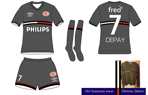 PSV Eindhoven Away