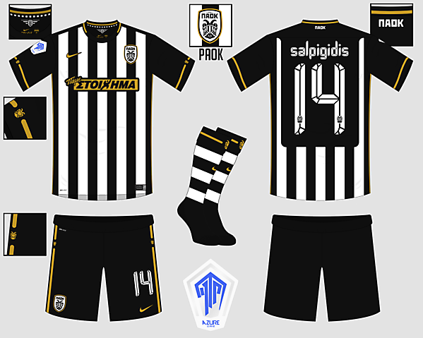 PAOK FC - Azure League, Week 2 (with sponsor)
