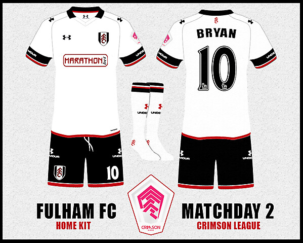 FULHAM FC - Crimson League - Matchday 2 -