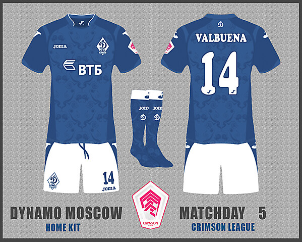 DYNAMO MOSCOW - Home Kit - CL MD5 -