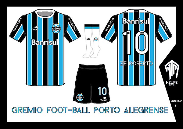 Grammy Home Kit- Azure League Matchday 7