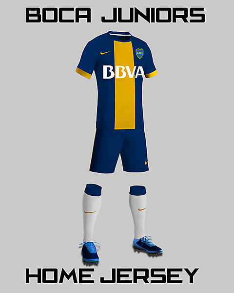 BOCA JUNIORS HOME JERSEY