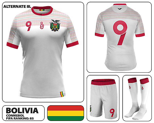 Bolivia Away Kit III.