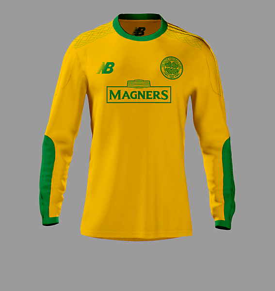 Celtic 15-16 GoalKeeper Away Kit / New Balance