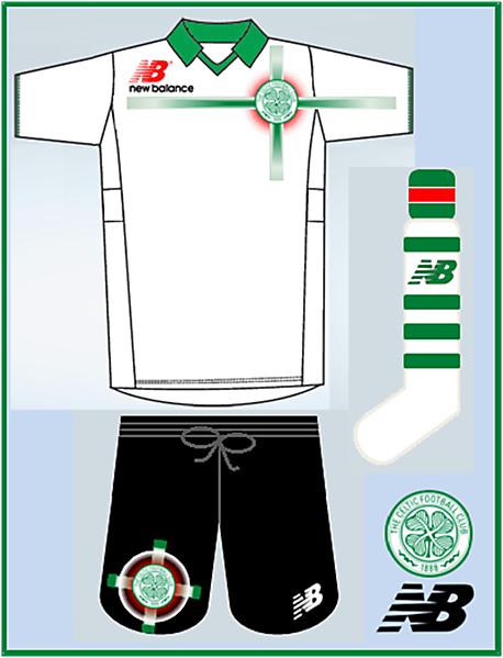 New Balance - Celtic Away Kit
