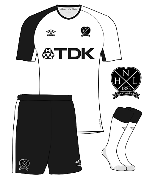 Heart of North London Crest and Home Kit