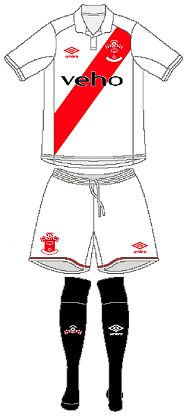 Southampton Umbro Home V.1