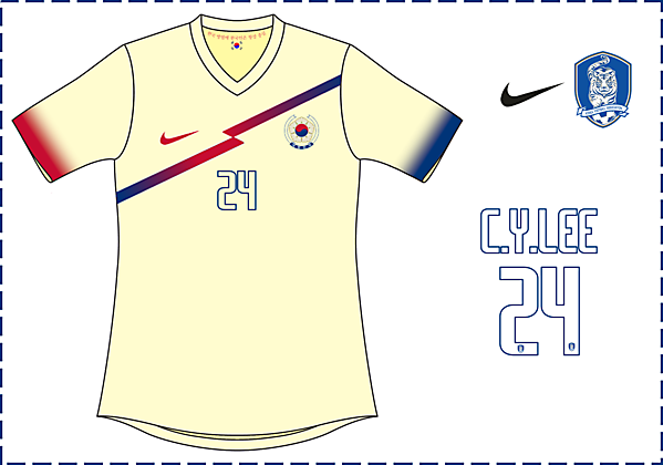South Korea away #2