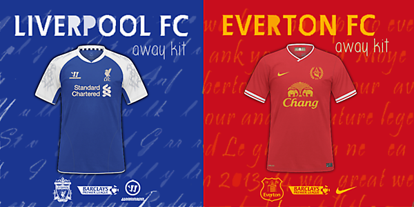 Liverpool and Everton