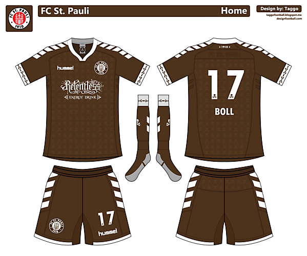 FC St. Pauli Home Kit