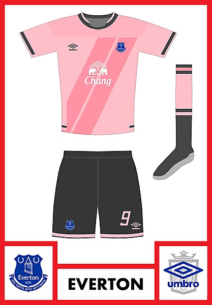 Everton third kit