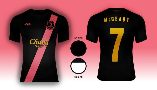 Everton F.C. Umbro Third Kit 14/15