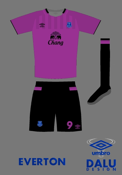 Everton away kit