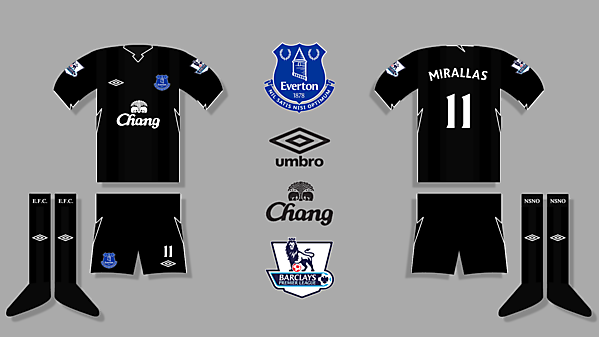 Everton Away Kit
